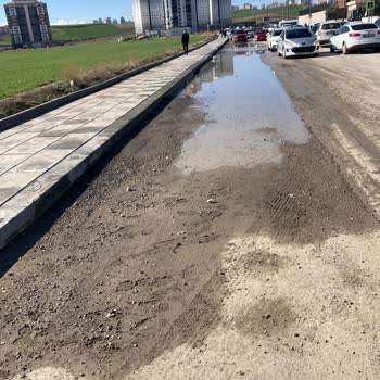 Ankara Büyükşehir Belediyesi Kusurlu Asfaltın Yol Açtığı Sorun