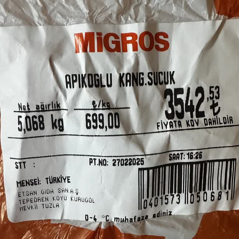 Eksik Ürün, İade Edilmeyen Ücret: Migros'tan Hayal Kırıklığı