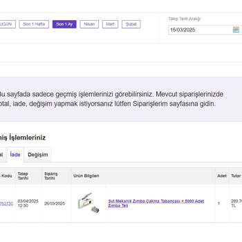 İade Süreci Sorunu: Para İadesi Hâlâ Bekleniyor