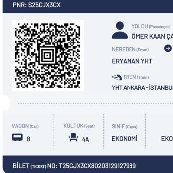 Çifte Bilet Çilesi: YHT'den Paramı Geri İstiyorum!