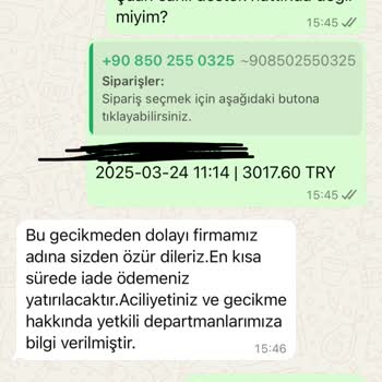 Ulaşılmaz Müşteri Hizmeti Ve Geciken İade Süreci