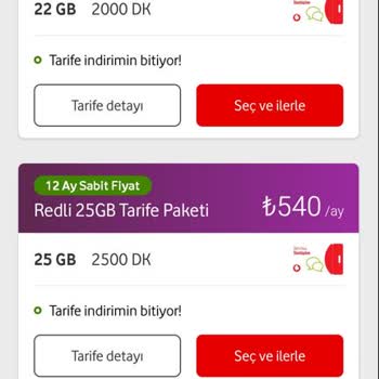 Vodafone'dan Yeni Tarife İçin Yardım Alamama Sorunu!