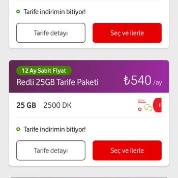 Vodafone'dan Yeni Tarife İçin Yardım Alamama Sorunu!