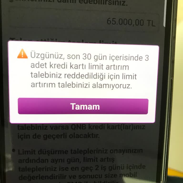 Enpara Kredi Kartı Limit Artırımı Sorunu