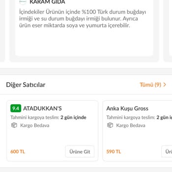 Yumurta Alerjisi Olan Çocuğum İçin Yanıltıcı Ürün Bilgisi