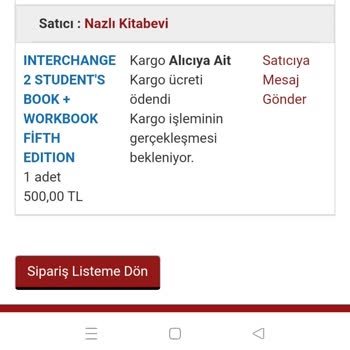 Stokta Var Görünen Kitap İptal Edildi, Paramı Bekliyorum