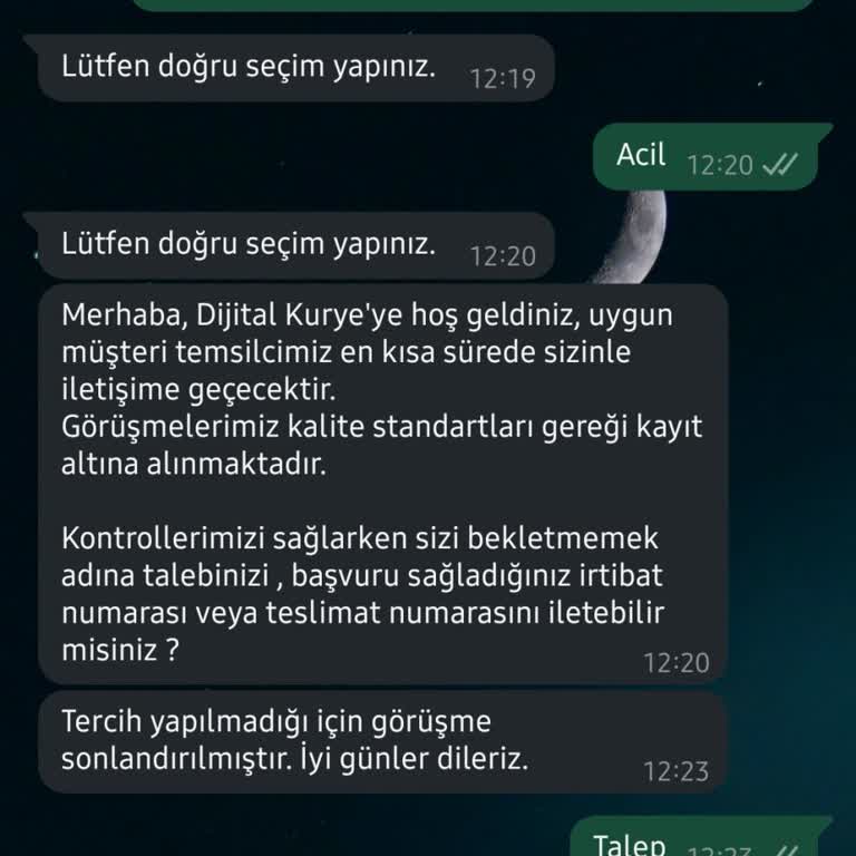 Sipariş Teslimatında Yaşanan Aksaklıklar
