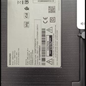 Samsung 58TU7000 Modelinde Kronik Panel Sorunu