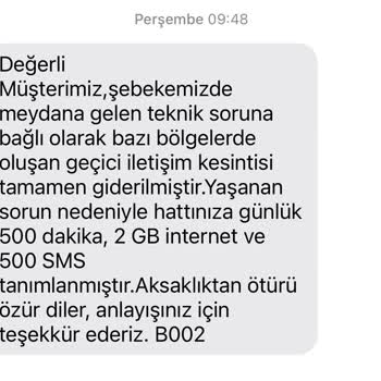 Turkcell'de İnternet Paketi Sorunu Ve Müşteri Memnuniyetsizliği