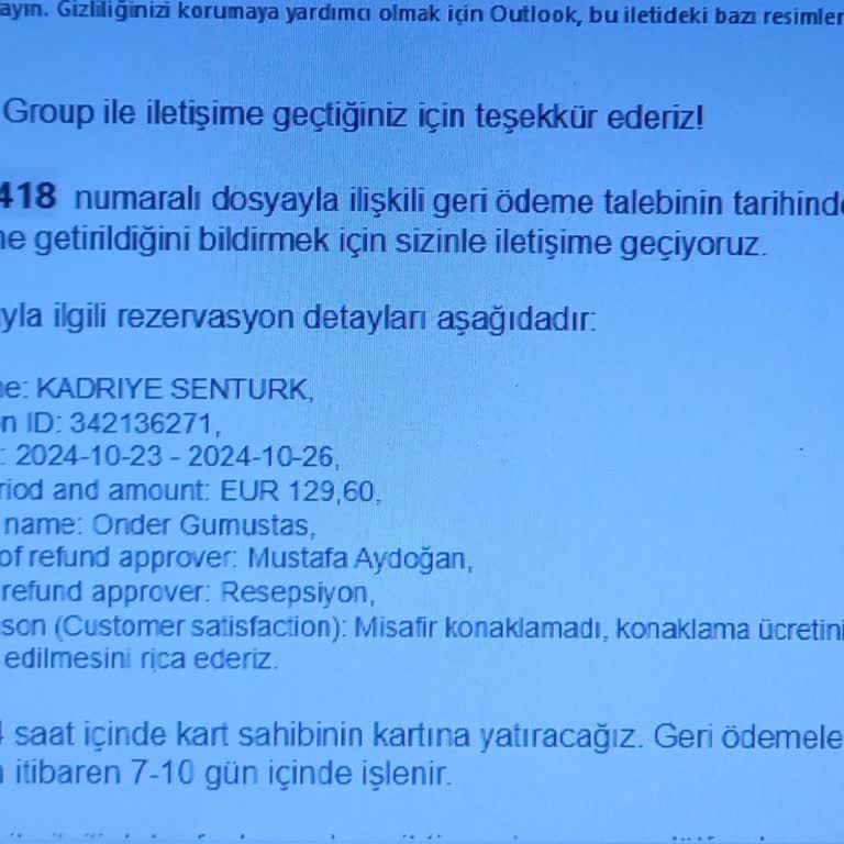 Agoda İade Sorunu Ve İletişim Eksikliği