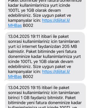 Turkcell'in Hatalı İnternet Kullanım Ücretlendirmesi