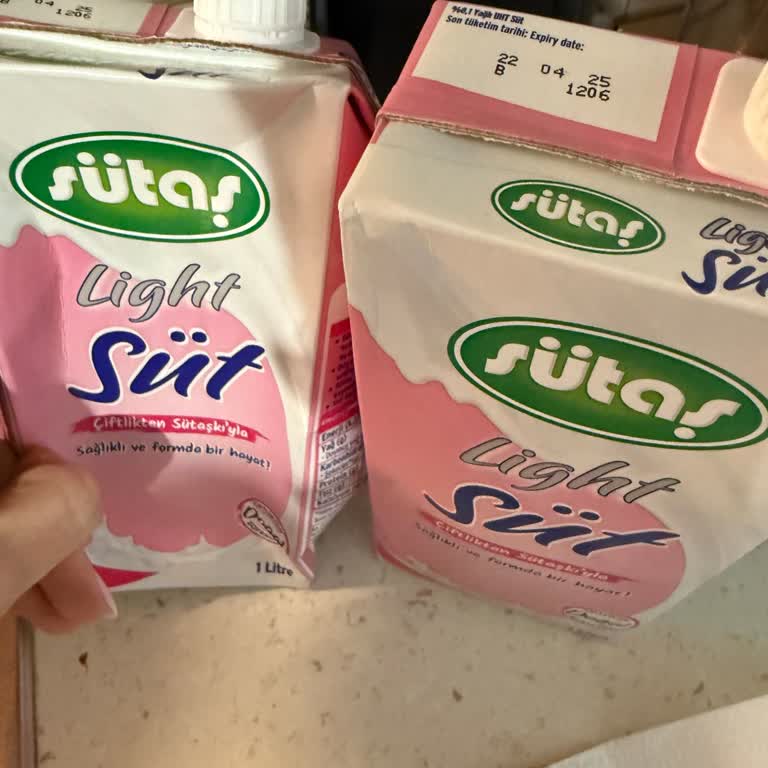 Getir'den Aldığım Sütaş Sütler Bozuk Çıktı