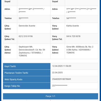 Demirciler Acentede Yanlış Desi Mağduriyeti