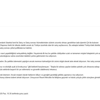 Mandarin İstanbul'dan Aldığım Gömlekler Hayal Kırıklığı Yarattı