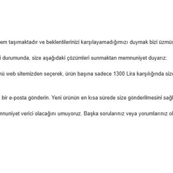 Mandarin İstanbul'dan Aldığım Gömlekler Hayal Kırıklığı Yarattı