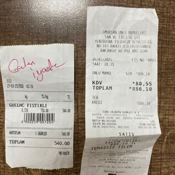 Bozuk Güllaç Ve Eksik İade Sorunu