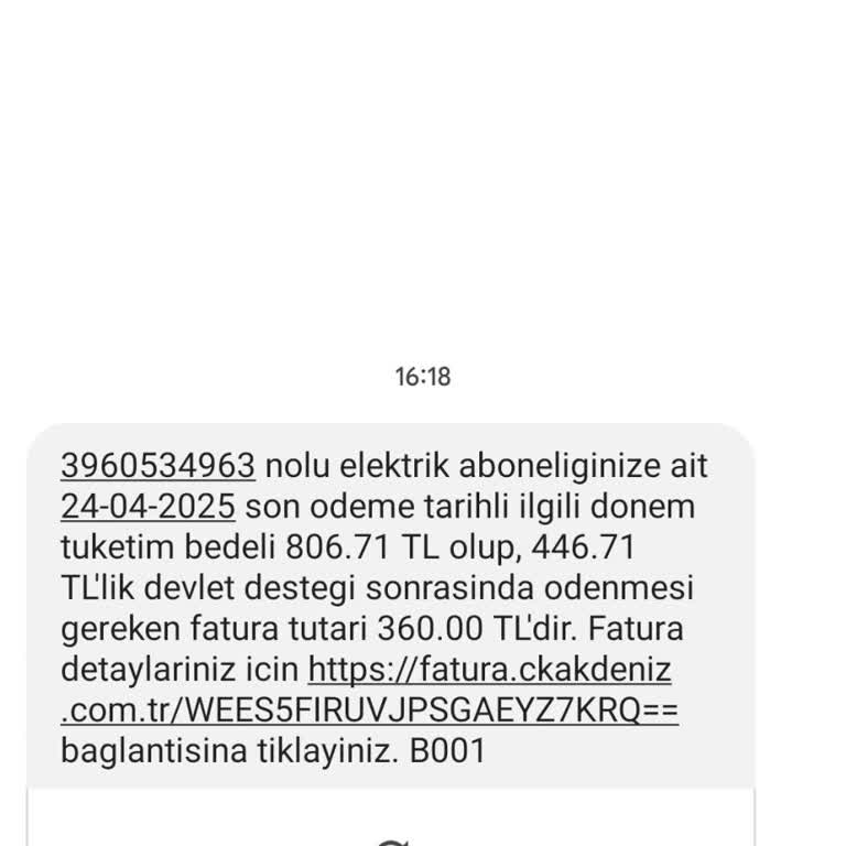 Fatura Farkı Ve Devlet Katkısı Aldatmaca Mı?