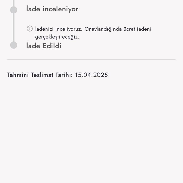 Boyner Uygulamasında İade Sürecinde Yaşanan Sorunlar