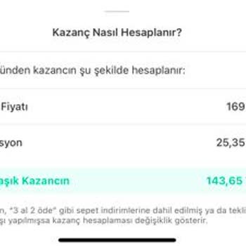 Dolap Süper Satıcı Komisyonu Sorunu