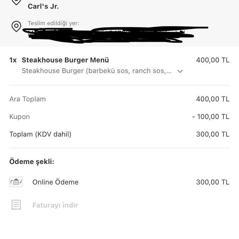 Yemeksepeti Siparişim Teslim Edilmedi Ve Müşteri Hizmetleri İlgisiz