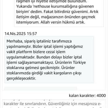 Satıcının Yanıltıcı İptal Taktikleri Ve Fiyat Artışı