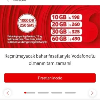 Vodafone'da Tarife Fiyat Farkı ve Cayma Hakkı Sorunu