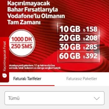 Vodafone'da Tarife Fiyat Farkı ve Cayma Hakkı Sorunu