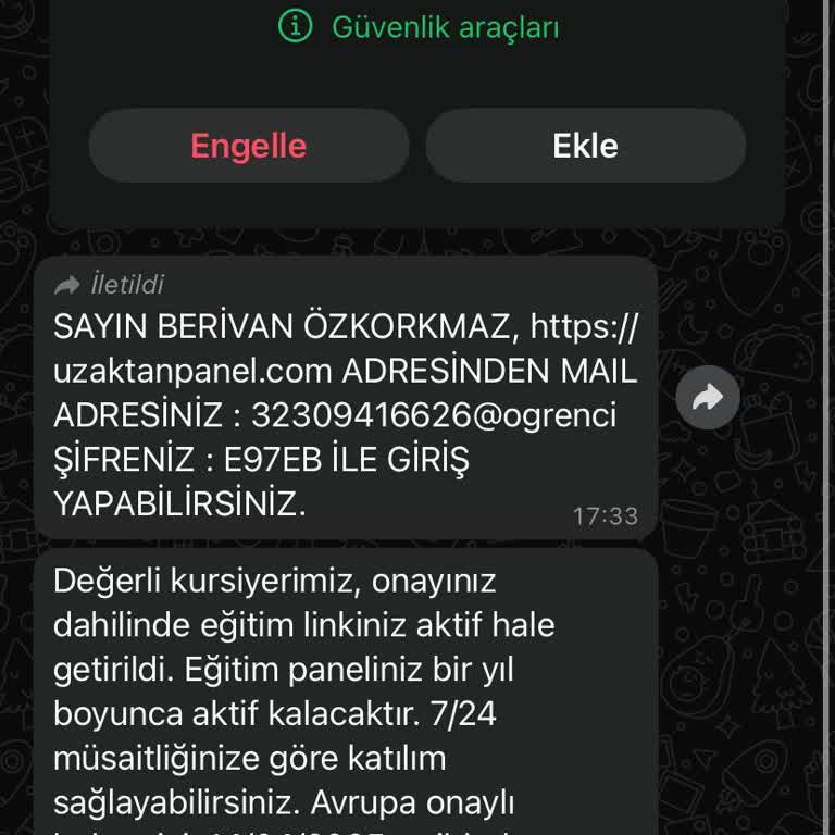 İzinsiz Kişisel Bilgi Kullanımı Ve Zorunlu Eğitim Kaydı