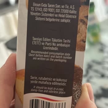 Eksik Ürün Bilgisi: Sinangil Glutensiz Un