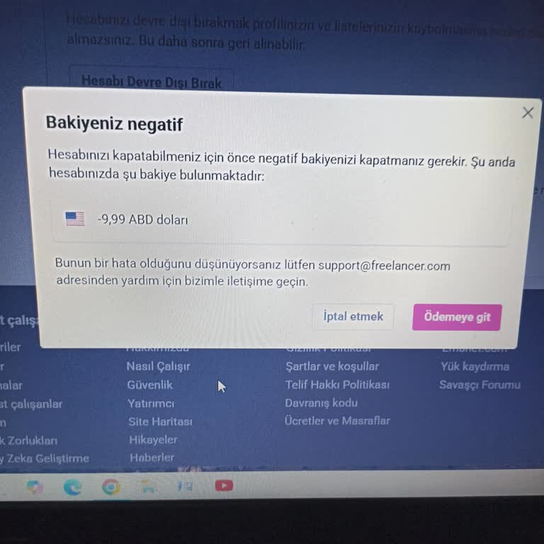 I Can’t Cancel My Freelancer Account Unless I Pay