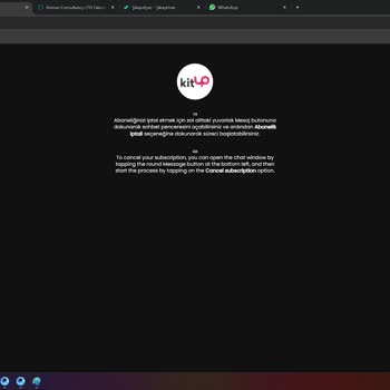 Kitup Üyelik İptalinde Sürekli Hata Ve Yanıtsızlık