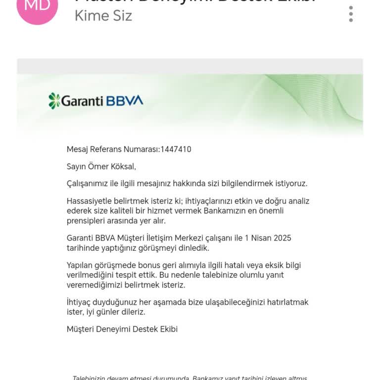 Bankanın Yanıltıcı Kampanyaları Ve Müşteri Hizmetleri Sorunları