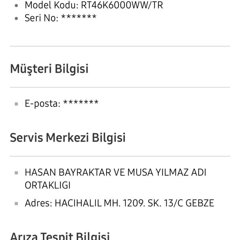 Samsung Buzdolabı Servis Sorunları Ve Müşteri Memnuniyetsizliği