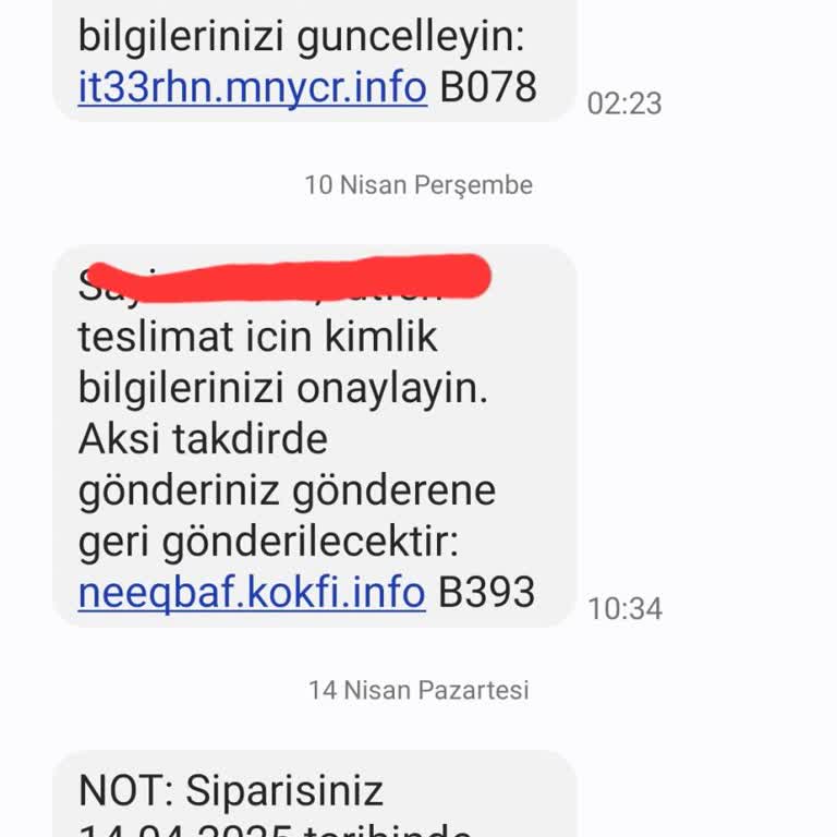 TikTok'tan İstem Dışı SMS Alımı