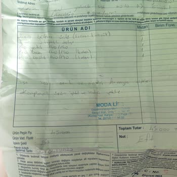 Eksik Ve Hatalı Teslimat: Modalife Siparişimde Sorunlar