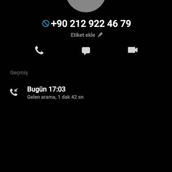 08504430209 Sahte Arama