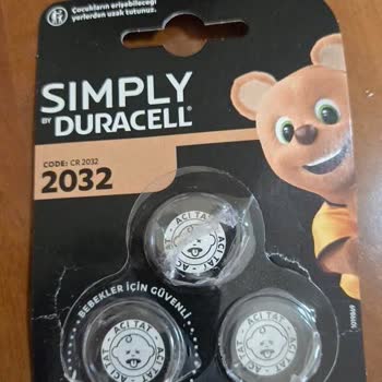 Duracell Pilde Oksitlenme Sorunu