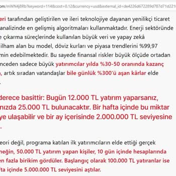 Türkiye Petrolleri Adı Altında Sahte Yatırım Tavsiyeleri Ve Tehditler
