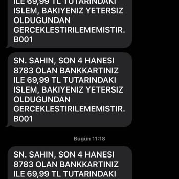 Her Gün Gelen Yanıltıcı Mesajlar