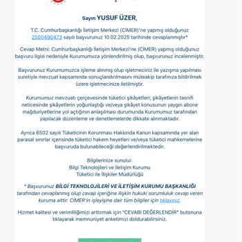 Çifte Fatura Çekimi Sonrası İade Bekleyişi