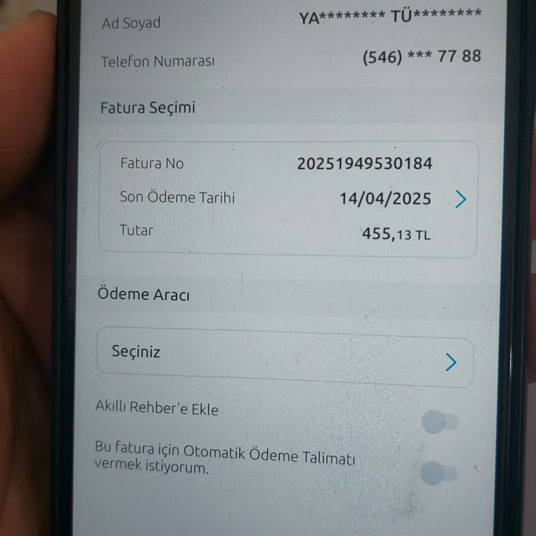 Beklenmedik Fatura Şoku: Gizli Ücretler