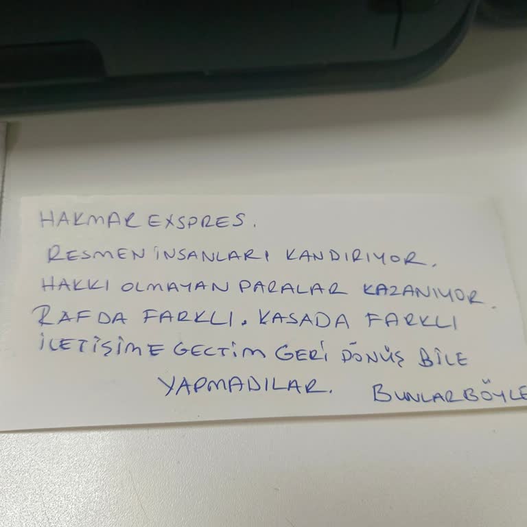 Hakmar'da Fiyat Farklılıkları Ve İlgisiz Müşteri Hizmetleri