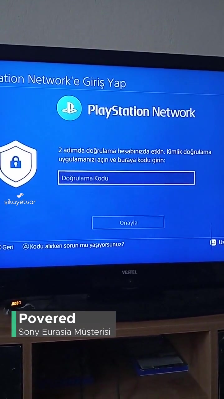 Sony Eurasia PS4 İki Adımda Doğrulama Sorunu videonun kapak resmi