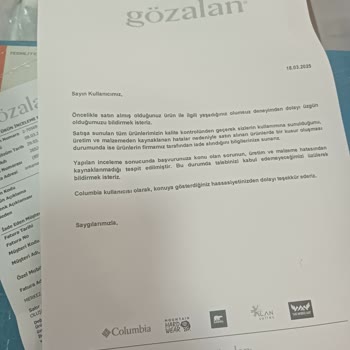 Columbia Ayakkabı Dayanıklılık Sorunu