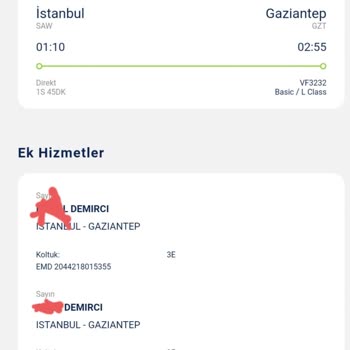 Yanlış Koltuk Ataması Ve Ücret İadesi Sorunu