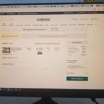 Vivense'den Sipariş Sonrası Fiyat Düşüşü Ve Hediye Çeki Sorunu