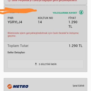 Obilet Üzerinden Yapılan Mükerrer Çekim Ve İade Sorunu