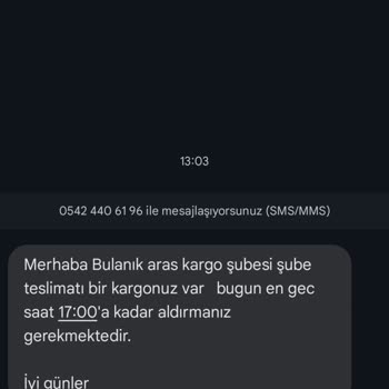 Yanıltıcı Teslimat Bildirimleri Ve Şube Sorunları