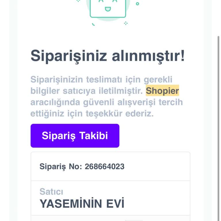 Sipariş Verdim, Ürün Yok, Cevap Yok