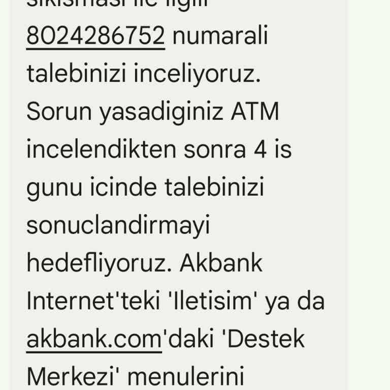 Akbank ATM Para Sıkışması Ve İlgisizlik
